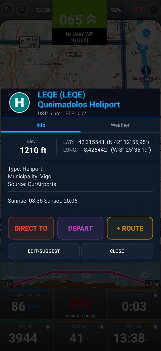 Karta heliportu