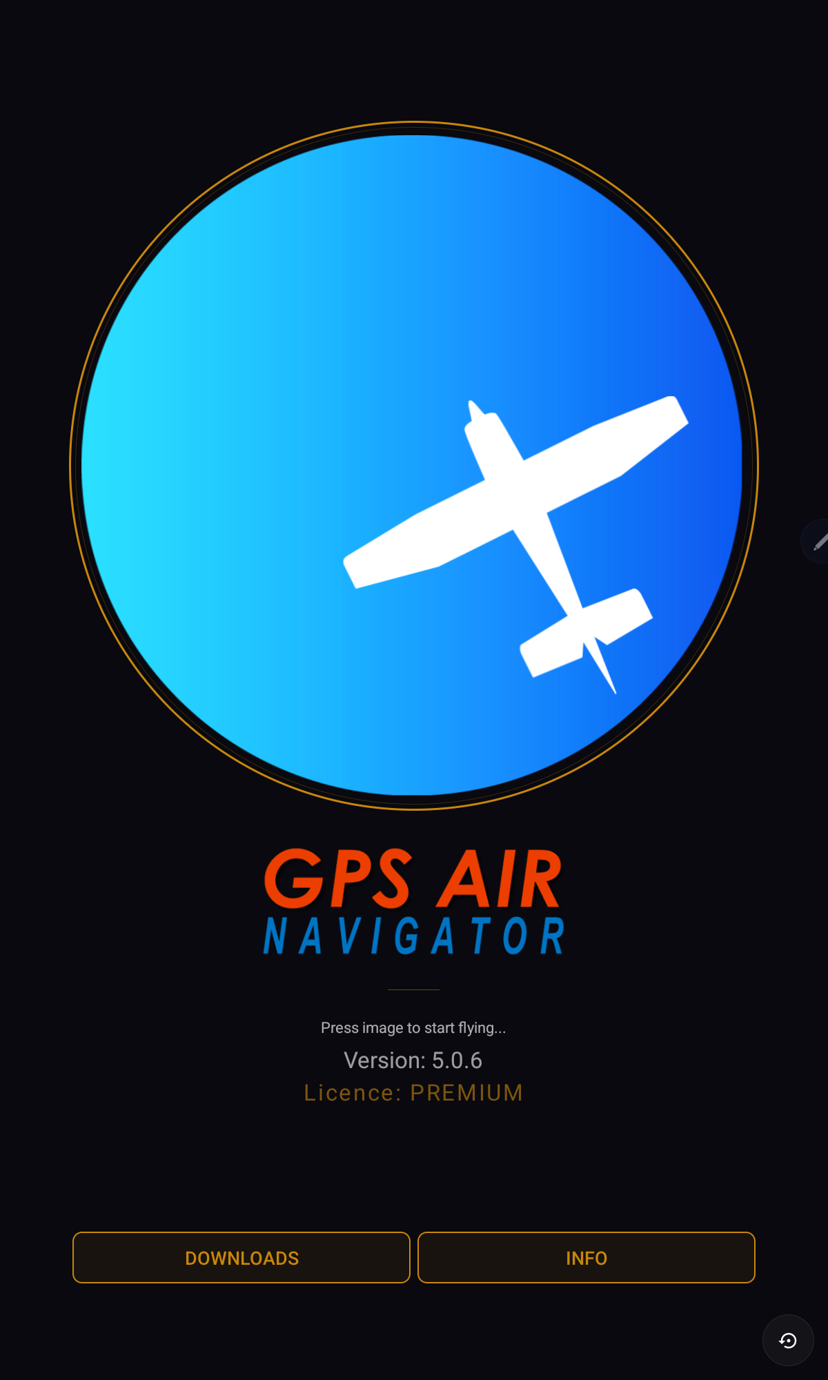 Start screen